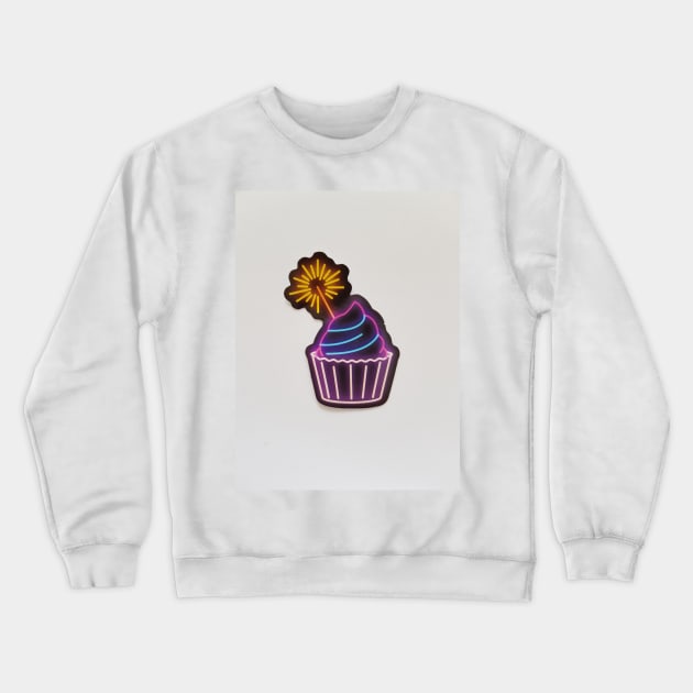 pancake Crewneck Sweatshirt by Light Up Glow 